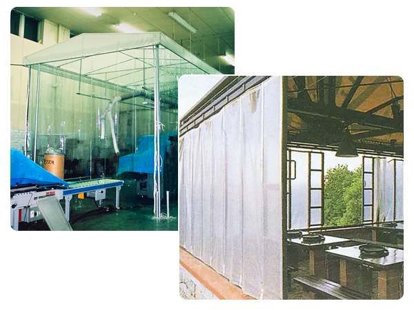 ビニールカーテン・ビニール間仕切り